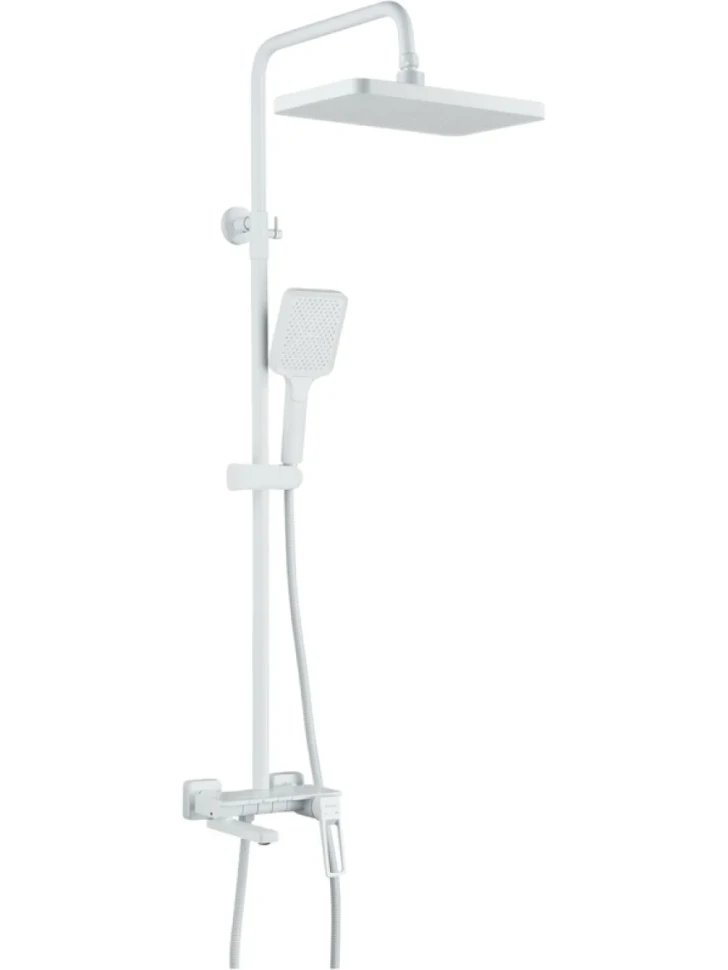 Душевая стойка Shevanik S6826C белая