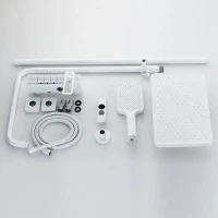 Душевая стойка Shevanik S6826C белая Душевая стойка Shevanik S6826C белая