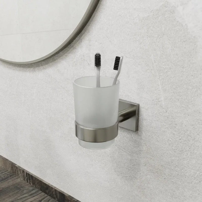 Стакан для зубных щеток Fixsen Lux Satin, FX-16006 сатин