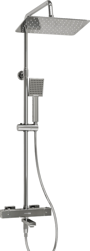 Душевая стойка Wasserkraft Lopau A199.069.141.010.CH Thermo с термостатом, хром