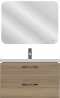 Мебель для ванной комнаты Cersanit Lara 80 орех Мебель для ванной комнаты Cersanit Lara 80 орех