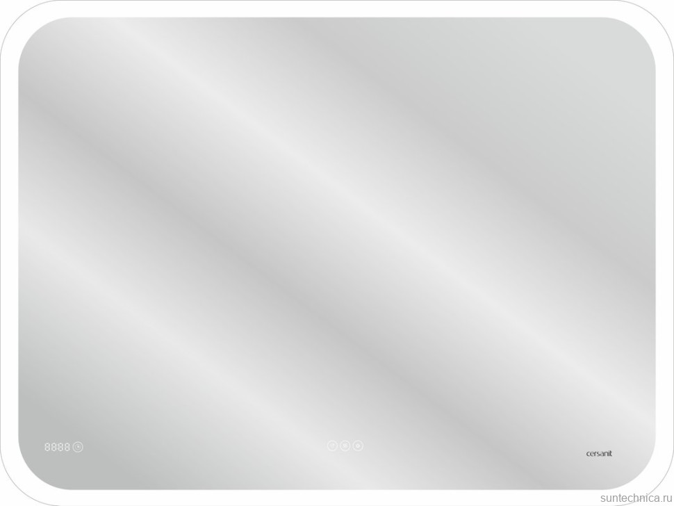 Мебель для ванной комнаты Cersanit Lara 80 орех