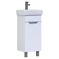 Мебель для ванной комнаты Vigo Callao 40 белая, раковина Нео