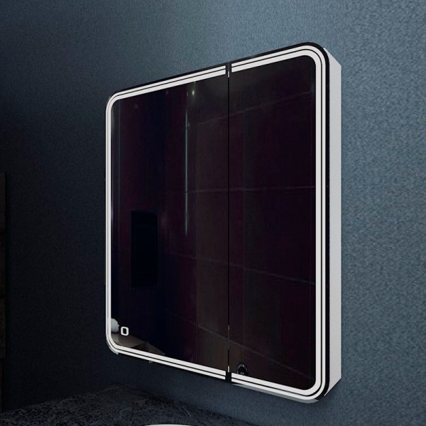 Зеркало-шкаф Art&Max Verona 80 L, с подсветкой