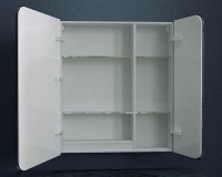 Зеркало-шкаф Art&Max Verona 80 L, с подсветкой