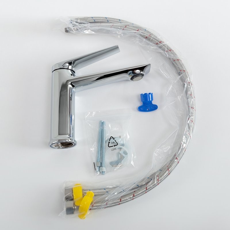 Смеситель для раковины Cezares Liner LS-01-W0 хром