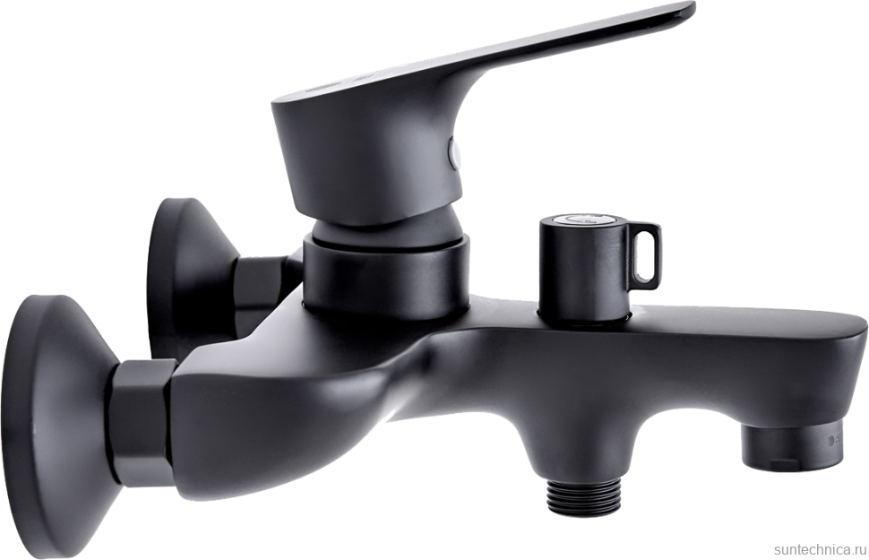Душевой комплект Смеситель Orange Aristo Aristo M19-100b + Стойка O-Shower OW02b