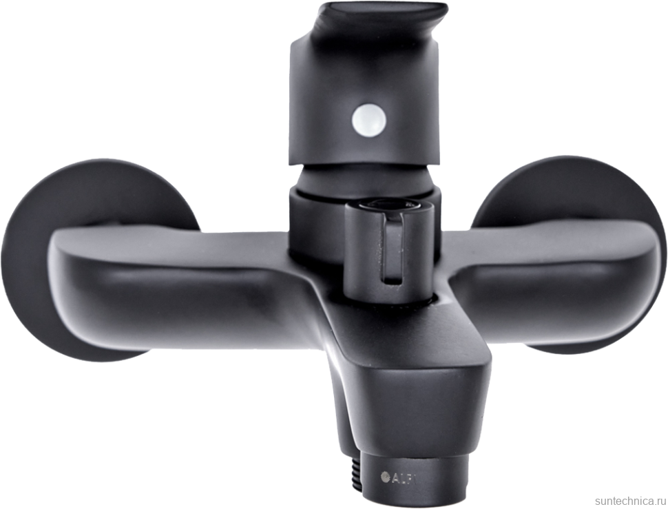 Душевой комплект Смеситель Orange Aristo Aristo M19-100b + Стойка O-Shower OW02b