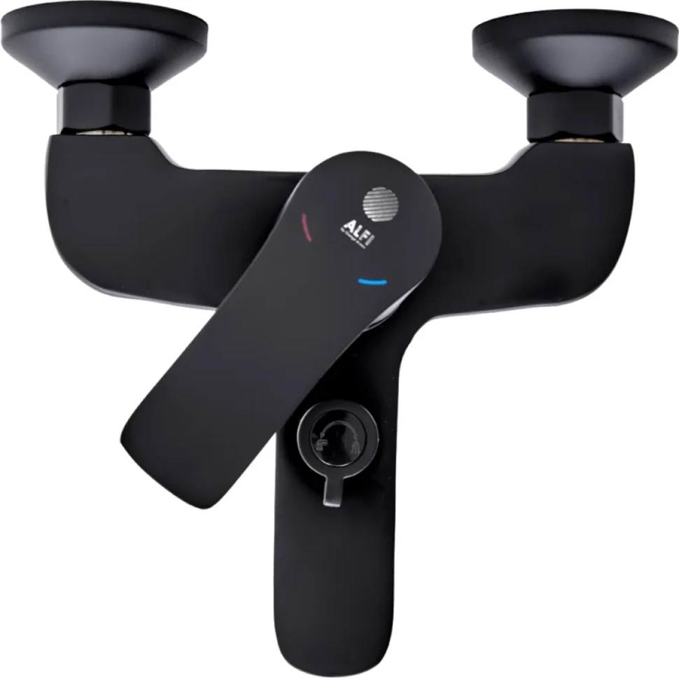 Душевой комплект Смеситель Orange Aristo Aristo M19-100b + Стойка O-Shower OW02b