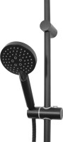 Душевой комплект Смеситель Orange Aristo Aristo M19-100b + Стойка O-Shower OW02b