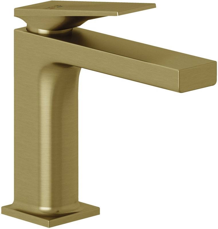 Смеситель для раковины Kludi Decus 54289N075 EcoPlus, брашированное золото