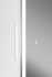 Шкаф-пенал с зеркалом STWORKI Кронборг МВК104 40, с подсветкой, белый