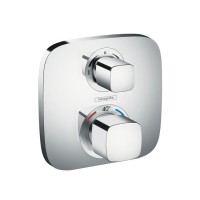 Термостатический смеситель встраиваемый Hansgrohe Ecostat E 15708000 С ВНУТРЕННЕЙ ЧАСТЬЮ, хром