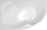Акриловая ванна Triton Мари R 170x110 см, угловая, левая, пристенная, белая, асимметричная, с каркасом