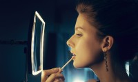 Косметическое зеркало Keuco iLook Move 17613 019000 с подсветкой, телескопическое, поворотное, хром