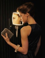 Косметическое зеркало Keuco iLook Move 17613 019000 с подсветкой, телескопическое, поворотное, хром