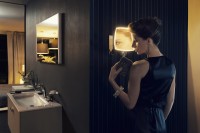 Косметическое зеркало Keuco iLook Move 17613 019000 с подсветкой, телескопическое, поворотное, хром