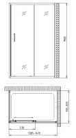 Душевой уголок Gemy Victoria S30191B-A80