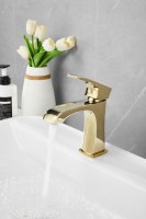 Смеситель для раковины BELZ B507 B10507-5 золото