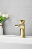 Смеситель для раковины BELZ B507 B10507-5 золото