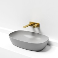 Смеситель для раковины Sancos Nexus, брашированное золото, PVD покрытие, SC9013BG