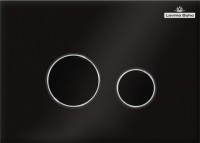 Комплект Lavinia Boho Унитаз подвесной One Rimless 3302103R + Крышка-сиденье One 33290200 с микролифтом + Инсталляция RelFix 38010020 + Кнопка RelFix 3805004B глянцевая черная, хром + Дозатор RelFix 38040010