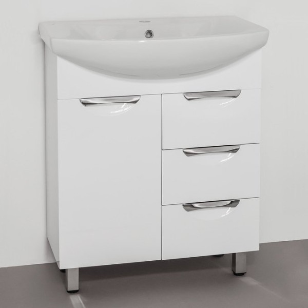 Тумба под раковину Style Line Жасмин 70 белая