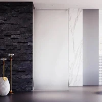 Душевая перегородка Veconi Korato KR81FR-90-07-C4 90 см, профиль матовый хром, стекло матовое