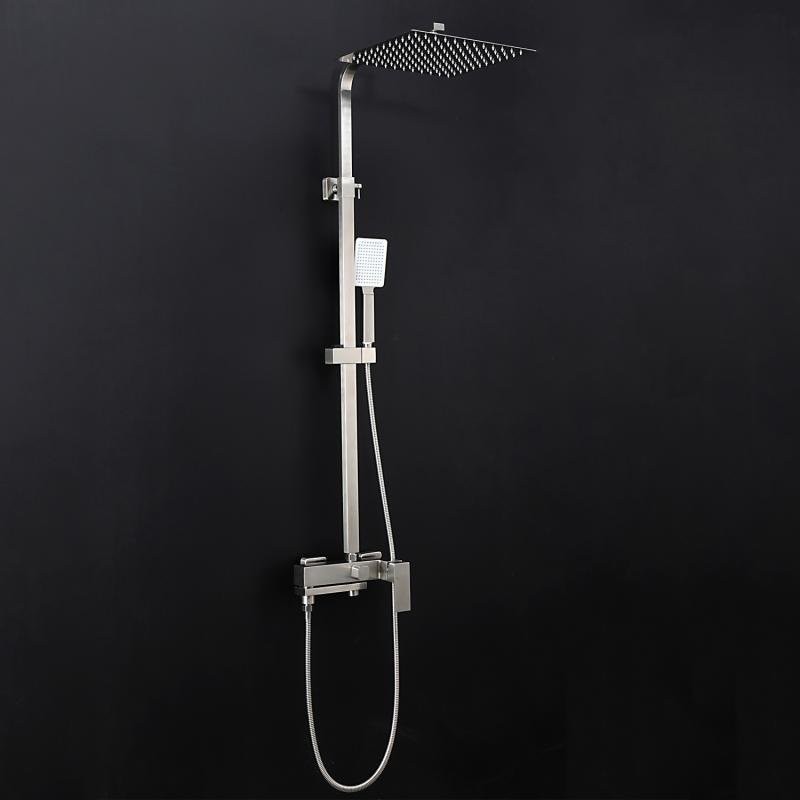 Душевая стойка Frap H802 F24802-1 сатин