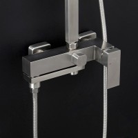 Душевая стойка Frap H802 F24802-1 сатин