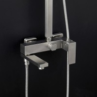 Душевая стойка Frap H802 F24802-1 сатин