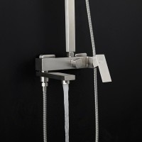 Душевая стойка Frap H802 F24802-1 сатин