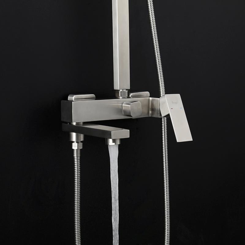 Душевая стойка Frap H802 F24802-1 сатин