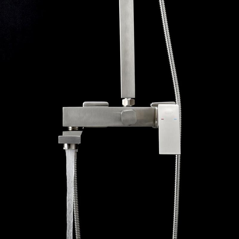 Душевая стойка Frap H802 F24802-1 сатин