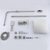 Душевая стойка Frap H802 F24802-1 сатин