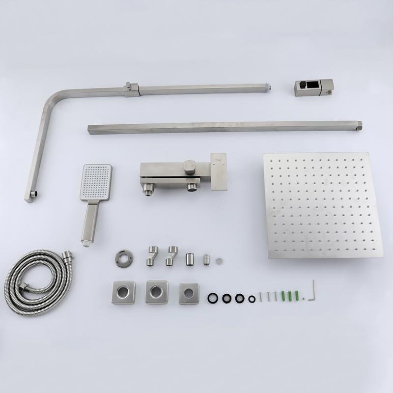 Душевая стойка Frap H802 F24802-1 сатин