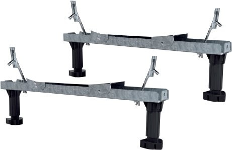 Стальная ванна BLB Universal B50H handles 150x70 см, пристенная, на ножках APMROBZF, с ручками, с шумоизоляцией
