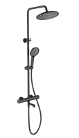 Душевая стойка Wonzon & Woghand WW-B3069-MB матовая черная