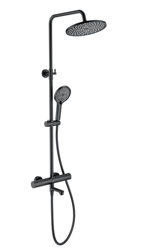 Душевая стойка Wonzon & Woghand WW-B3069-MB матовая черная