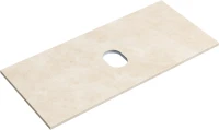 Тумба с раковиной Sancos Snob T 100 см, beige soft, столешница бежевая, раковина CN6011