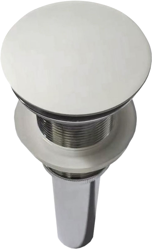 Донный клапан для раковины Vincea DBS-616MW без перелива, матовый белый