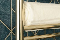 Полотенцесушитель электрический Сунержа Богема 3.1 00-6002-1250 130x55 см, подключение слева, хром, лесенка