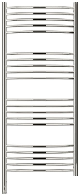 Полотенцесушитель электрический Сунержа Богема 3.1 00-6002-1250 130x55 см, подключение слева, хром, лесенка