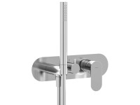 Встраиваемый смеситель для душа и ванны Ravak Eleganta EL 068.00CR.O3+S хром