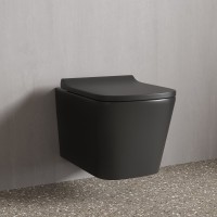 Комплект IDDIS 6в1: унитаз подвесной Bild безободковый + инсталляция Profix + клавиша смыва Unifix + набор аксессуаров Slide (держатель для т/б, ершик, крючок двойной)