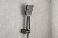 Смеситель для ванны с душем Frap H62 F3262-9 оружейная сталь