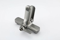 Смеситель для ванны с душем Frap H62 F3262-9 оружейная сталь