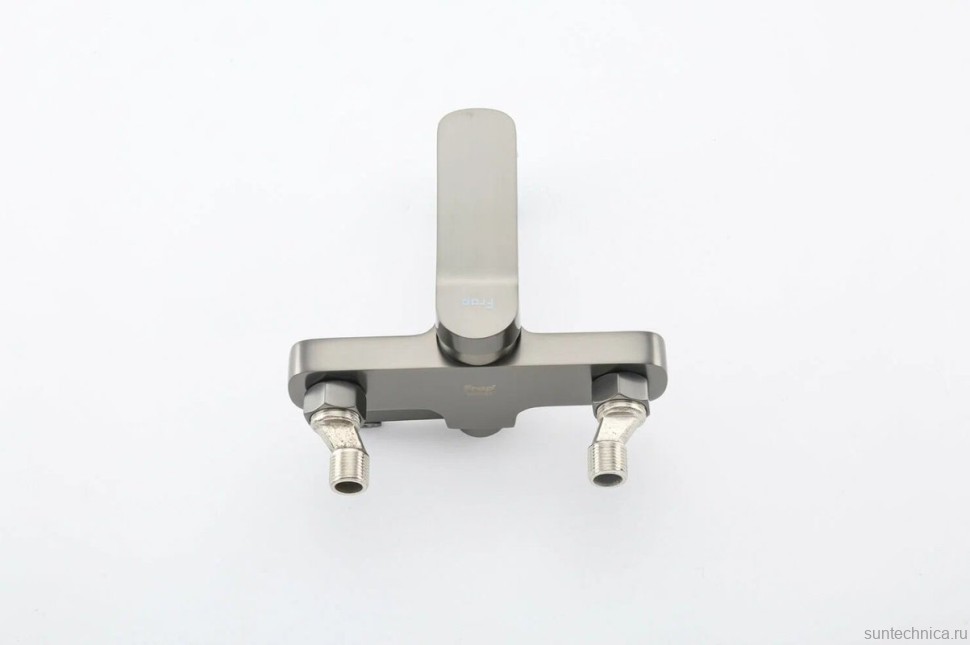 Смеситель для ванны с душем Frap H62 F3262-9 оружейная сталь