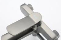 Смеситель для ванны с душем Frap H62 F3262-9 оружейная сталь