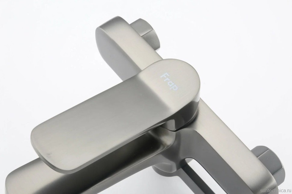 Смеситель для ванны с душем Frap H62 F3262-9 оружейная сталь